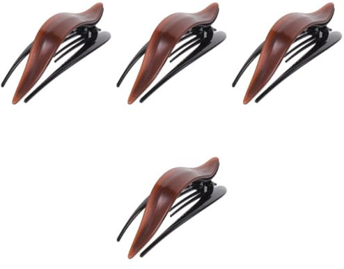 Didiseaon 4pièces Clip à Cheveux Acétate Pince à Cheveux Pour Femmes Accessoire Élégant Et Pratique Maintien Solide Et Design Chic