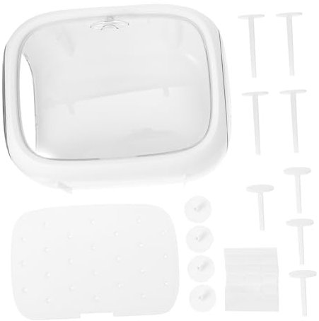 UPKOCH Große Durchsichtige Displaybox Für Handmodelle Aus Robustem Pp Und Pc Material Stapelbar Und Staubgeschützt Zum Aufbewahren Und Präsentieren Von Bastel Sammelfiguren