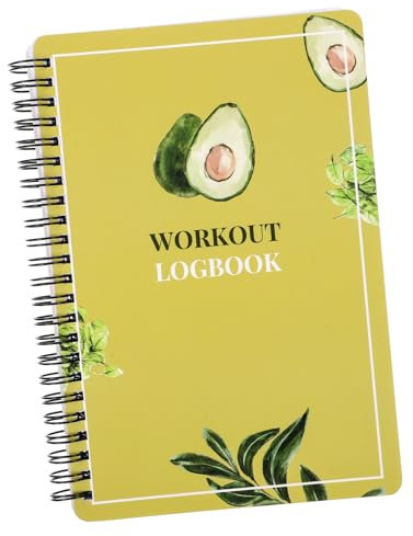 TOGEVAL Fitness Trainingstagebuch Notizblock Planer Gesundheitsmanagement Tragbar Für Tägliche Aufzeichnungen Und Fitnesspläne