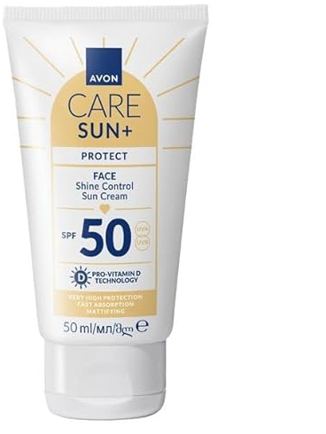 SUN+ PROTECT Crema solare opaca per il viso con SPF 50