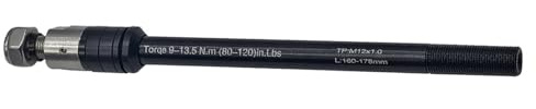 Standard Steckachsen Fahrradadapter Fahrrad-Anhängerkupplungen Adapter mit 1,0/.5/.75 Gewindesteigungen, verstellbarer Adapter für Fahrräder, Anhängerkupplungen