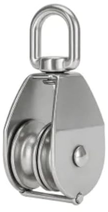 1 x Riemenscheibe doppelt 50 mm – Edelstahl A2. D-Work