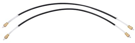 Omquot Svart Nylon 2st Cello Svansrep Set för Förbättrad Ljudkvalitet och Enkel Installation, för Cellospelare, material: Nylon