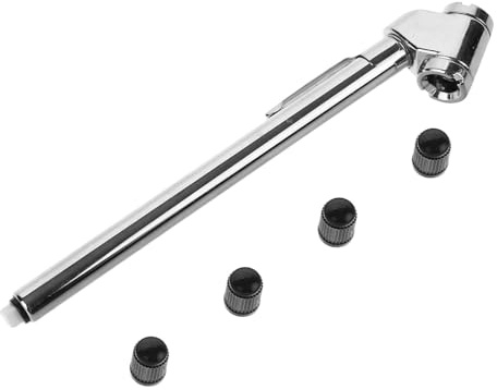 Toyvian Manomètre de Pression Pneu Crayon Portable Précis Outil de Vérification Pression Pneu pour Voiture Usage Facile et Compact