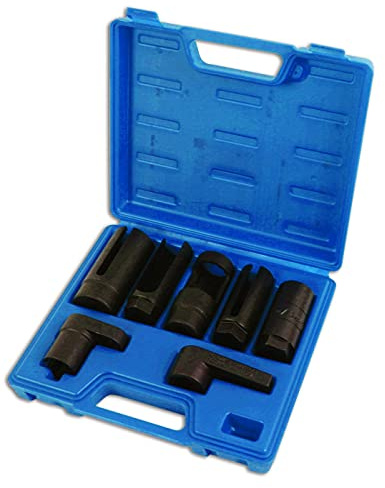Laser 3750 Lambda Sensor Socket Set 3/8 D, 1/2 D 7pc