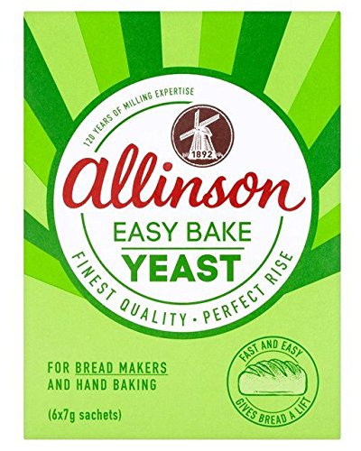 Allinson Easy Bake Yeast 6 x 7g