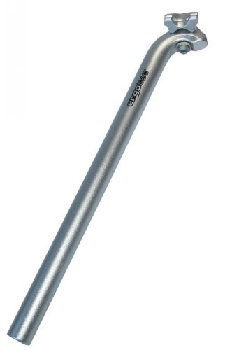 ergotec 57772001 Bilbao Patentsattelstütze Hook Ø 27,2mm, 400mm, Silber, Alu, Silber