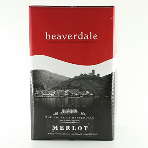 Beaverdale Merlot 30 Bottle Home Brew Wine Kit