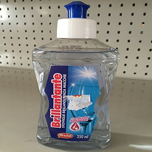 BRILLANTANTE STOVIGLIE BRILLANTI SENZA MACCHIA CON ACETO NATURALE 250 ML