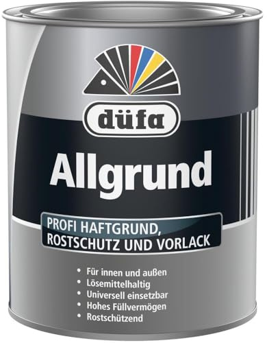 düfa Allgrund Weiß 750ml | Profi Haftgrund, Rostschutz & Vorlack Innen und Außen