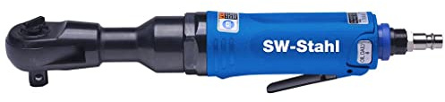 SW-Stahl S3290 Impact-Druckluft-Ratschenschrauber - 1/2 Zoll - 122 Nm | Schlag-Ratschenschrauber mit Stift-Schlagwerk - Rueckschlagfrei & Gelenkschonend - Kompaktes Druckluftwerkzeug - 6,3 Bar