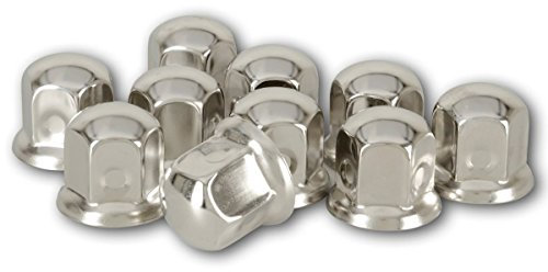 Hansen Styling Parts Universelle LKW Radmutterkappen 33mm Schlüsselweite Edelstahl (100)