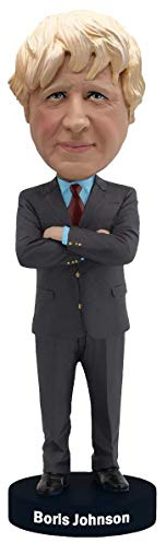 Royal Bobbles Boris Johnson Collectible Bobblehead Statue