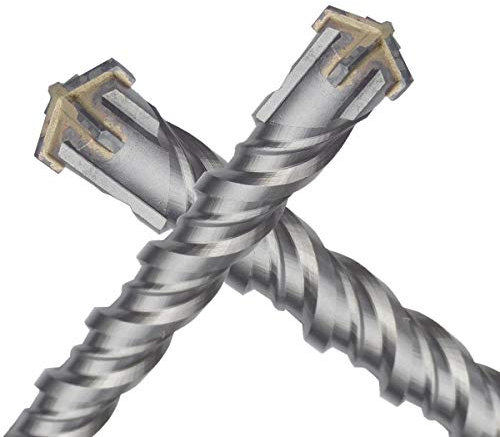 Ø18mm x 800mm SDS PLUS Bohrer Hammerbohrer Betonbohrer Steinbohrer Quadro-X für Mauerwerk vierschneidig BOHRFUX