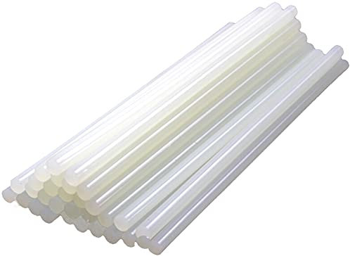 50 Stk Ø 7mm Durchsichts Klebesticks Heißklebestifte 100 x 7 mm Hoch viskos Heißklebepatronen für 30 Watt Heiβklebepistole DIY Handwerk - Transparent