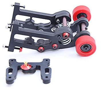 XHSESA Spring Black Wheelie Bar Assembled for 1/8 ARRMA KRATON 6S EXB V5 RC Car Accessories(not fit 1/8 KRATON 6S BLX EXB V2(ARA8708T1))
