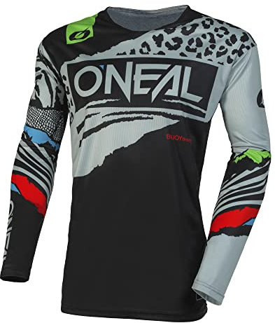 O'NEAL MAYHEM Jersey Kinder WILD Schwarz/Grau/Größe L