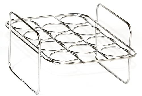 MKSS Stainless Steel Egg and Drumstick Rack compatible with NINJA DUAL Air Fryer