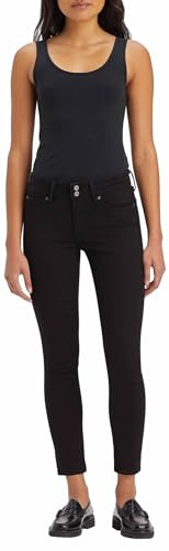 Levi's 717 Double Button, Jeans Donna, Night Is Black, 29W / 30L