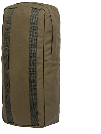 Savotta Rucksack-Seitentasche, Schwarz, Polyamid, 4 Liter, Abgedeckter Reißverschluss, Vertikale Gurtbandschlaufen, Interner D-Ring, Flaches Innenfach, Verstärkter Boden und Seiten