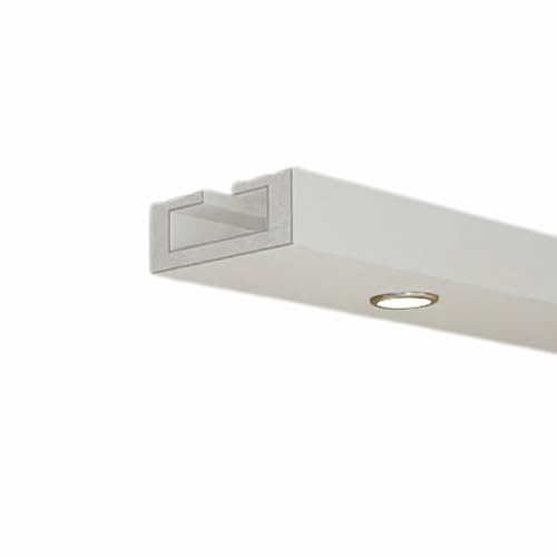 Premium Plaster Coated EPS COVING GU10H Lightweight Polystyrene Coated Coving, Moulding, Wall/Ceiling Cornice, Home Decor, Quality Product, 200mm x 80mm x 2 Meters Long