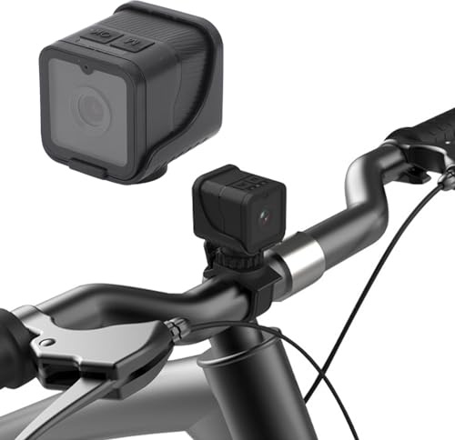Jiawu Fahrrad-Lenker-Kamera-Montage-Set, 1080P WiFi 120 Grad Weitwinkel-Fahrrad-Motorrad-Helmkamera mit Griffhalterung, Parkmonitor und Notfallaufzeichnung