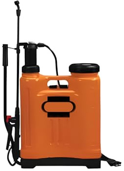 Pompa a Spalla 63210 con Azionamento Manuale, Nebulizzatore Giardino e Spruzzatore a Pressione, Ideale per Nebulizzatore Piante e Pompa Irroratrice. (16 Lt)