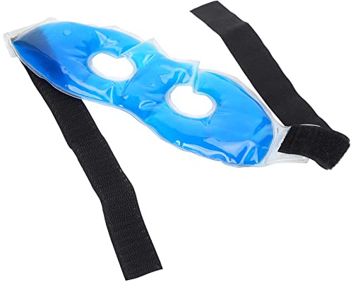 Confezione di Gel per Occhi Rinfrescante Riutilizzabile Confezione per Terapia del Freddo per gli Occhi Confezione di Gel per Occhi con Impacco Caldo e Freddo con Fori per gli