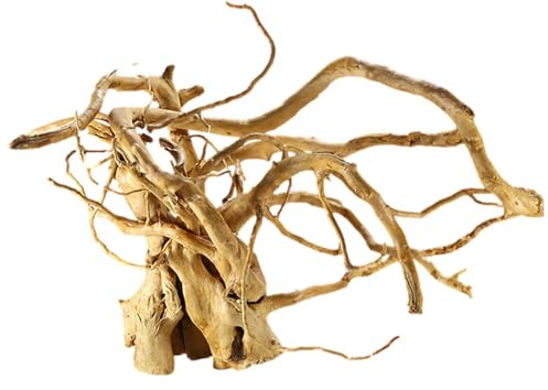 Jongyumo Aqua Ornaments Wurzeln, Treibholz Für Das Aquarium, Aquarium Driftwood, Massive Reptilienholzzweige, Aquarium Dekoration Für Aquarien, PH Wert Anpassen, Fügen Sie Eine Natürliche Note Hinzu