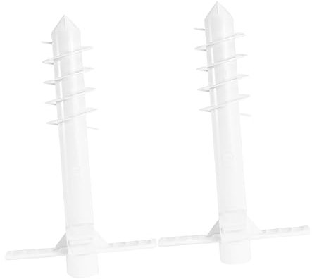 Happyyami Base de Parasol de Plage à Cinq Spirales, Lot de 2 Pièces