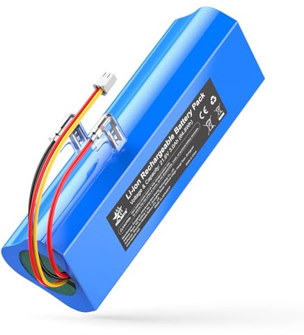 melasta 21,6V 3000mAh Lithium-Ionen Ersatz Akku für Tineco S3, Floor One S3, Floor One S3 Breeze Serienroboter