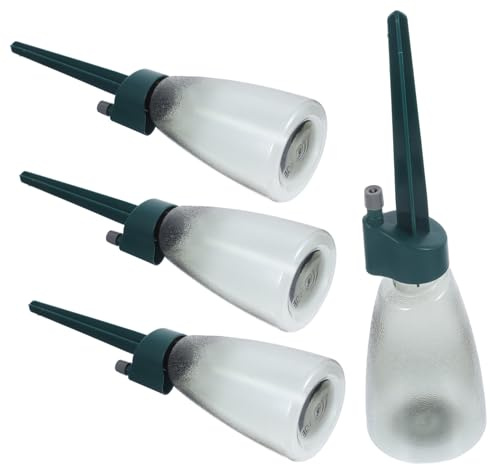 LAPYAPPE 4 Sets Automatic Drip Watering Devices for Potted Plants Self Watering Irrigation System for Indoor Outdoor Garden Suitable for Hanging Baskets and Hydroponic Plants