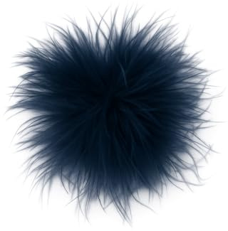 stylx Feder Brosche - Damen Fluffy Straußenfeder Anstecker Vintage Stil Hutaccessoire Braut Hochzeit Party Fasching Haarclip Fascinator für Blazer Kleid Jacke – Boho Blumen Design