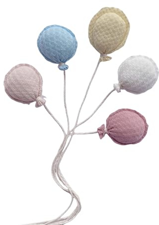 5pcs Newborns Photography Props Baby Accessories Newborns Photoshoots Ballons Birthday Party Decors Nursery Decorations Studio Backdrop Decors