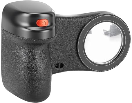 Jopwkuin Impugnatura Magnetica Stile DSLR per Fotocamera del Telefono con Telecomando Wireless per Fotografia e Videografia Mobile Migliorate, per Dispositivi IOS e
