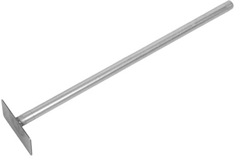 Uonlytech Volteador de Compost Manual de Acero Inoxidable 50cm Resistente y Varilla Aireadora para Mezclar Pilas de Compost en Jardín y Suelo de Huerto Doméstico