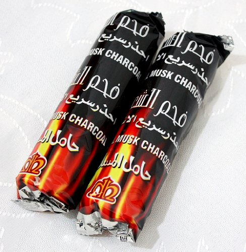Hookah Charcoal 20 Tablets - Hooka Huka Sheesha Nargila Coals for Shisha Smoking