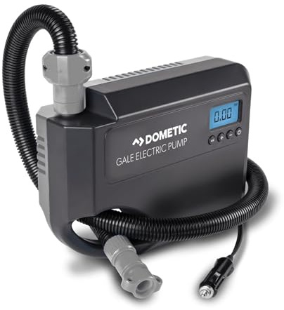 Kampa Dometic Gale 12v High Pressure Electric Pump for Inflatable Tents and Awnings