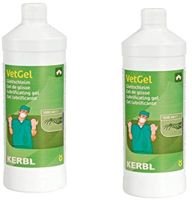 2X Kerbl Gleitschleim Vet Gel 1000m