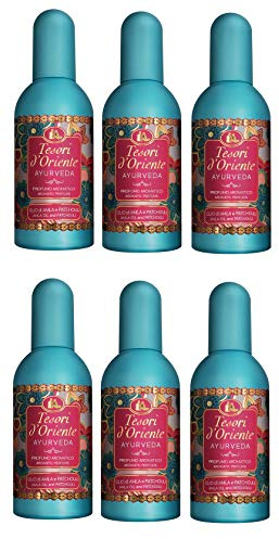 JUEGO 6 TEORES DE ORIENTE AGUA PERFUENTE SPRAY AYurveda Ml100 Fragancia
