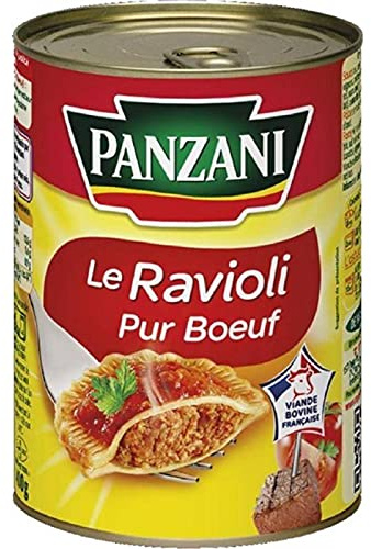Panzani Le Ravioli Pur Boeuf 400g (lot de 12)