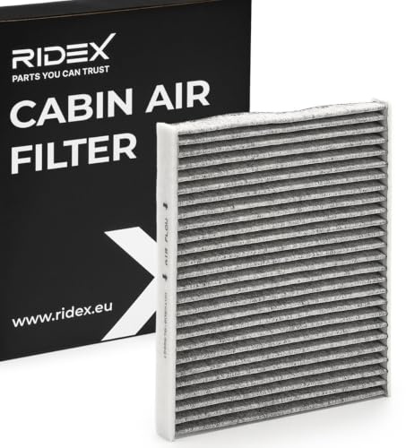 RIDEX 424I0310 Innenraumfilter Pollenfilter Aktivkohlefilter Höhe: 18 Breite: 176 Länge: 205 Kompatibel mit FIAT PANDA 169 500 312, HYUNDAI Tucson TL, TLE, KIA SPORTAGE SL