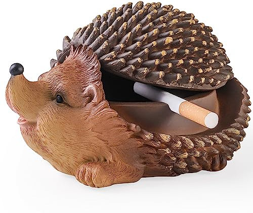 Ascheauffangschale, Holzschale und herausnehmbarer Inneneinsatz aus Edelstahl (Braun