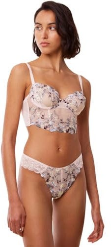 Triumph Damen Sensual Spotlight Wired Corset Bra, Foundation Nude, 80B