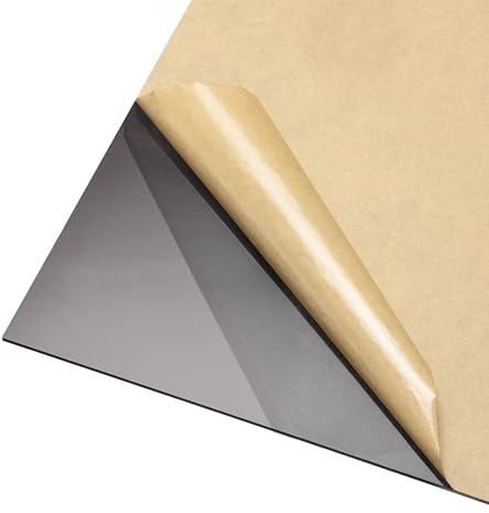 DMiotech 12x12 3mm dicke PMMA Acrylplatte Schwarz Transparent