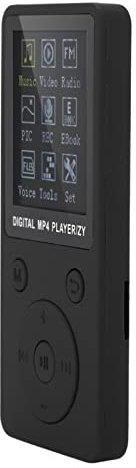 Digital Music Player, 32GB Portable Screen MP4 Support TF Card with Headphone for Daily Use, Made of Frosted Material, Easy, Long Battery Life, Many Language Options, Great for