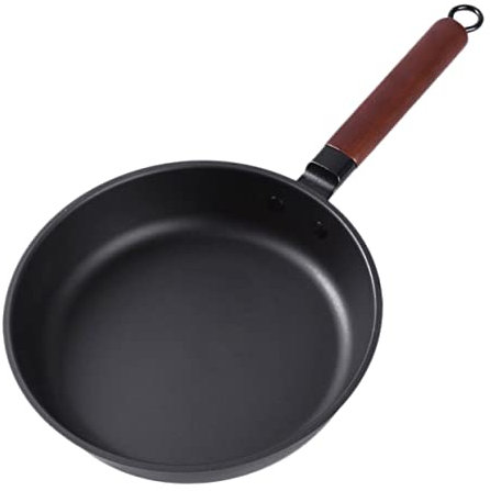 TOPPERFUN Padella in Ferro Per Frittata Antiaderente Per Uso Domestico Per Pancake Bistecche e Frittate Resistente e Pratica Da Usare