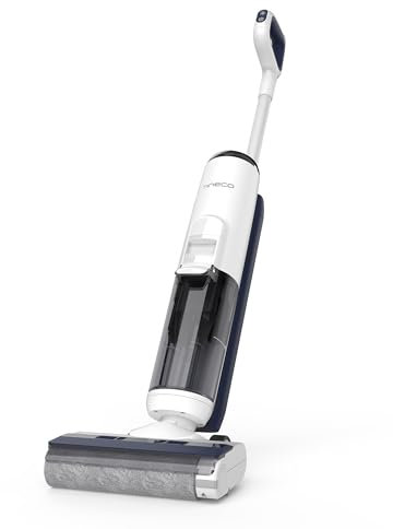 Tineco FLOOR ONE i5 Stretch Aspirapolvere Lavapavimenti, 20kPa Potente, Aspira e Lava Insieme, Design Piatto 180°, Anti-Groviglio, Pulizia Bordi, Autonomia 30 Min, Serbatoi Capienti