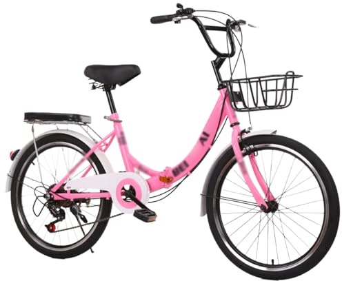 20 22 24 26 Faltrad - Fahrrad Mit 21 Gängen, Rahmen Aus Kohlenstoffstahl, Klapprad Für Den Stadtverkehr, Klapprad Mit Kissen