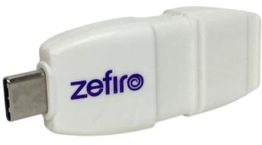 ARTinoise zefiro - Strumento Musicale USB-C per Smartphone | Controller MIDI Portatile con Controllo a Fiato | App Gratuita per Musicisti e Creativi
